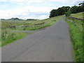 Minor Road leading to the Steel Rigg Car Park and Viewpoint in NE47 7AN