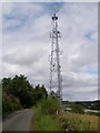 Mobile phone mast near Balrossie in PA13 4SU