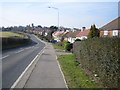 Northaw: Northaw Road in Northaw and Cuffley