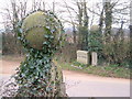 Gateposts at Bowls Cross in EX5 3LH