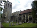 Church of St Mary and St Lambert in IP14 6AQ