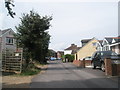 Looking from Marine Walk back towards Salterns Lane in PO11 9PA