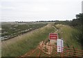 Footpath closed along the Hayling foreshore in PO11 9PA