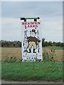 Headfen Lakes Sign in CB6 2EN