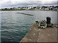 The breakwater, Bowmore harbour in PA43 7HW