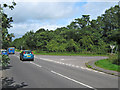 Road junction at Langaller in TA2 8FE