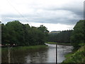 A big River Tweed at Boleside near Galashiels in TD1 3NT