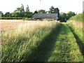 Public footpath to Bullockshed Lane in Bramerton