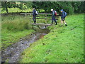 Footbridge over Dry Burn near Peak Field in DL13 2TG