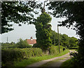 Farm track, Friday Street in IP13 7BT