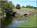 Bridge at edge of Semerwater and start of river Bain in DL8 3DJ