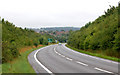 Looking south along Southam bypass to A425 roundabout in CV47 1NW
