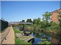 Footbridge, Leeds-Liverpool Canal in L21 8JA