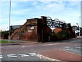 Railway Footbridge, Rendel Street, Birkenhead in CH25 9EP