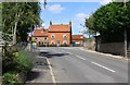 Houses by the Church in Bothamsall