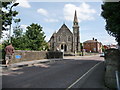Gillingham: Town Bridge and the Methodist church in SP8 4DT