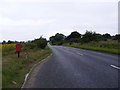 A1094 Saxmundham Road & Hazlewood Hall Postbox in IP15 5QE
