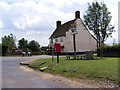 The Crown Public House, Snape Village Sign & The Green Postbox in IP17 1RN