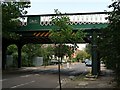 Railway bridge, Turney Road in SE24 9HD