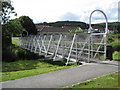 Footbridge over Eddleston Water in EH45 8PE