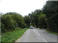 Country road leading to Shipton Green in PO20 7DD