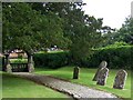 Churchyard, The Church of St Peter ad Vincula, Broad Hinton in SN4 9PN