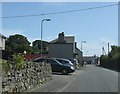 Road Scene In Llanerchymedd in LL71 8DU