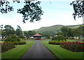 The rose garden in Victory Park, Girvan in KA26 9AA