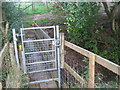 Footbridge near Woodlands Farm in TN12 7AT
