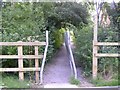 Footpath to Stoke Park Estate in BS16 1WF