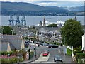 River Clyde from Peat Road in Greenock