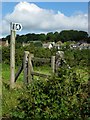 Public footpath at Felton in BS40 8DY