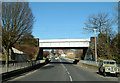 Southend-on-Sea: Lifstan Way Railway Bridge looking North in SS2 4GS