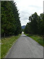 Wade's Military road heading for Tummel Bridge in PH16 5NZ
