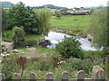 The River Onny as seen from Halford Churchyard in SY7 9RL