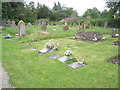 Churchyard at St Mary, Bromfield in SY8 2JP