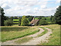 Looking southwards from St Mary's Church, Cold Weston in SY7 9DZ