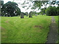 Summer in Stoke St Milborough churchyard in SY8 2EH