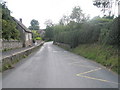 The B4368 at Diddlebury (looking west) in SY7 9LA