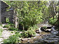 Old building near river at Rocky Valley in PL34 0BG