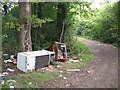 Fly tipping on Old House Lane in CM19 5PJ