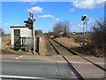 Yafforth level crossing in DL7 0PF