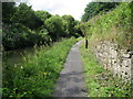 Union Canal and Towpath below Glen Village in FK1 2PQ