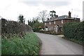 Houses on the north side of Grateley village in SP11 8JX