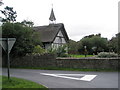 Looking from the Ragleth Inn towards All Saints, Little Stretton in SY6 6RF