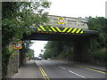 Railway bridge over Bradbourne Vale Road in TN13 2UG