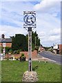 Knodishall Village Sign in IP17 1UX