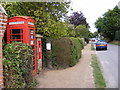 St.James Street Dunwich,Telephone Box & St.James Street George VI Postbox in IP17 3DY