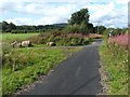 Junction of track and cycle path in G82 5AW