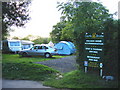 Castle Brake, camping and caravan site in EX5 1HA